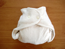 Drybees One Size Bamboo Fitted Cloth Diapers- closed