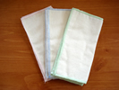 Unbleached Flannel, 100% Cotton Wipes/Wascloths