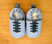 ShooShoos Soft Soled Baby Shoes- French Blue Sports